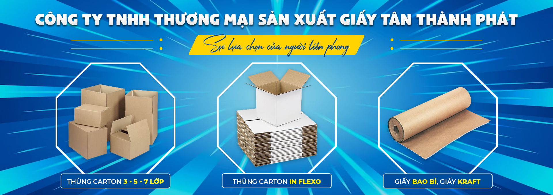 CÔNG TY TNHH THƯƠNG MẠI SẢN XUẤT GIẤY TÂN THÀNH PHÁT